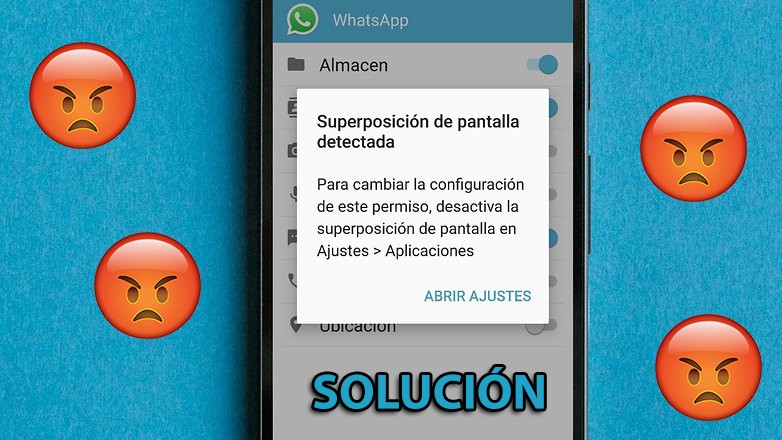 Solucionar el problema de Superposición de Pantalla